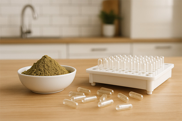 Kratom Capsules Art