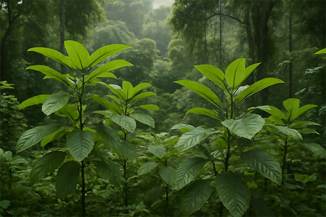 Kratom Trees in Southeast Asia