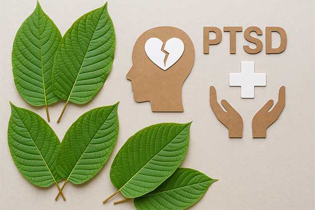 Kratom for PTSD Art