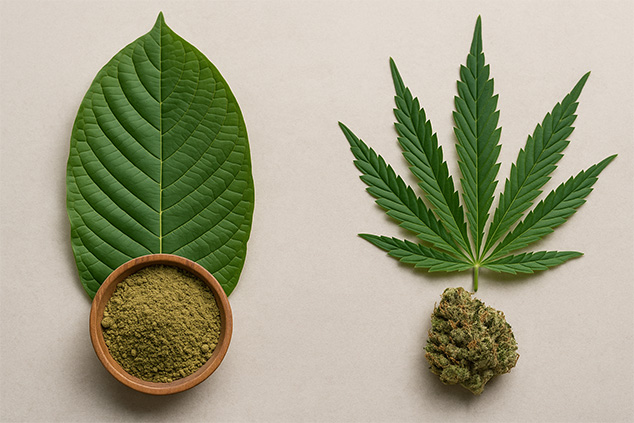 Kratom vs Marijuana Art